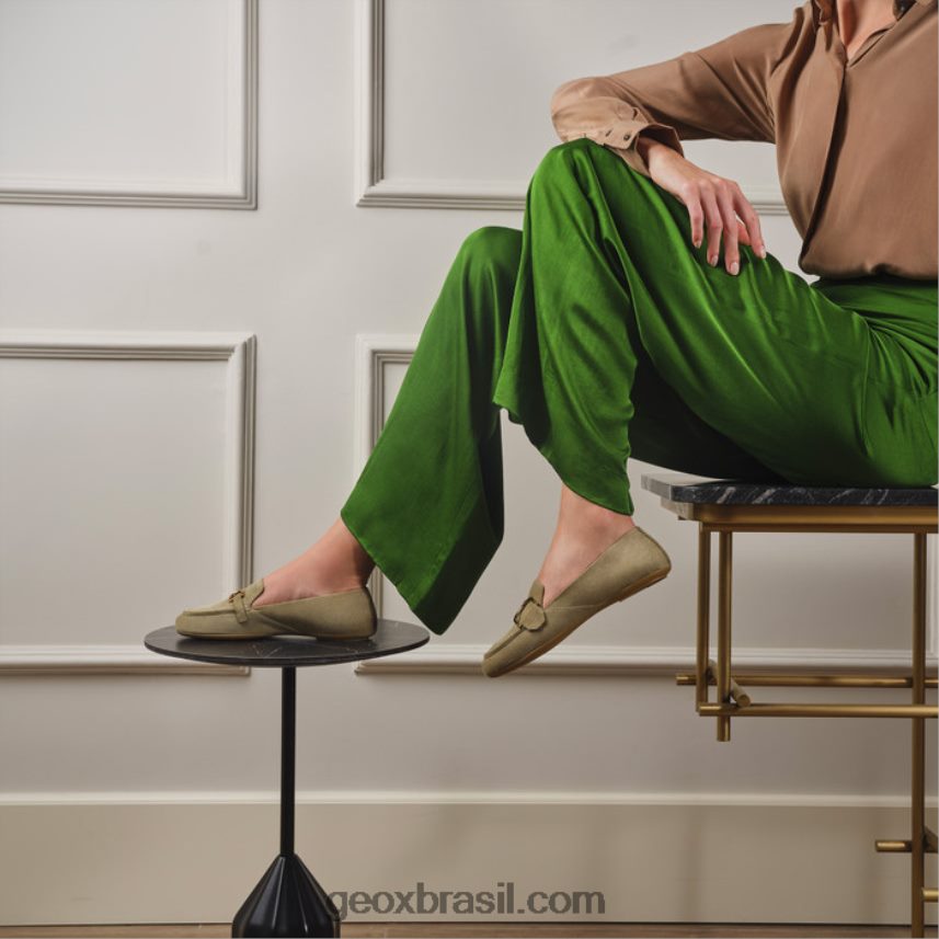 mulher palmaria pistache Geox 28TF8X139