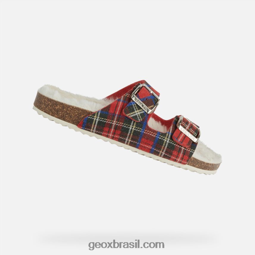 mulher briônia vermelho escuro/vermelho Geox 28TF8X61