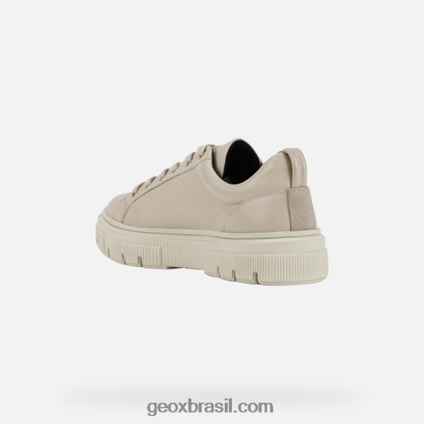 mulher isotte taupe claro Geox 28TF8X364