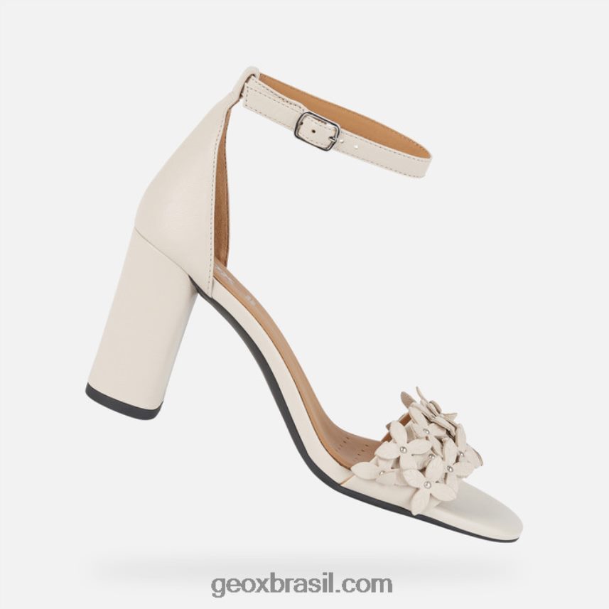 Eraklia alta mulher creme Geox 28TF8X499