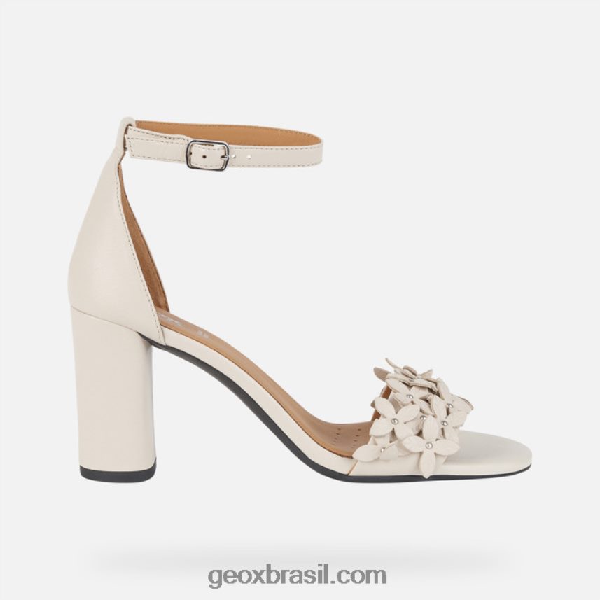 Eraklia alta mulher creme Geox 28TF8X499