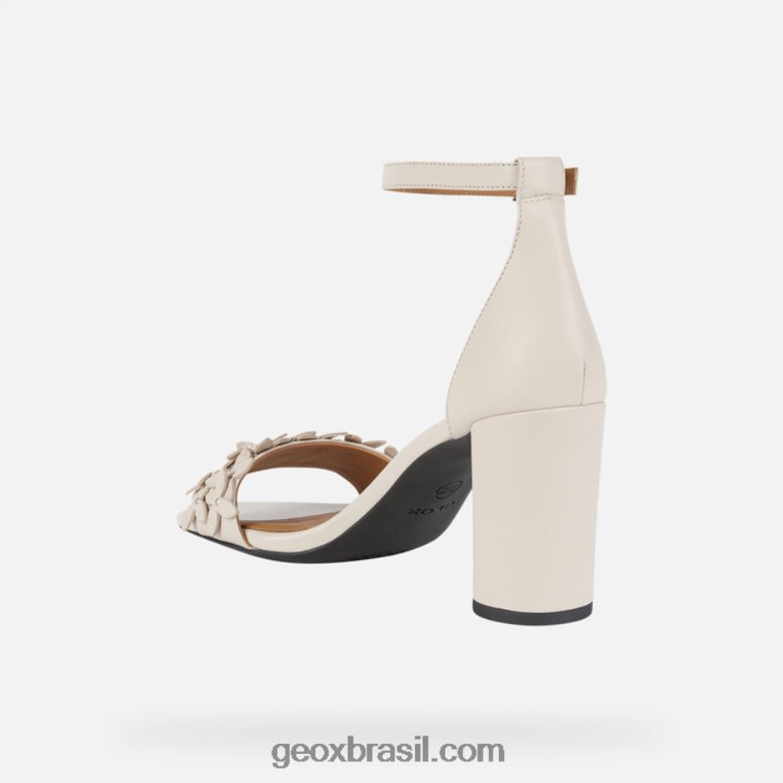 Eraklia alta mulher creme Geox 28TF8X499