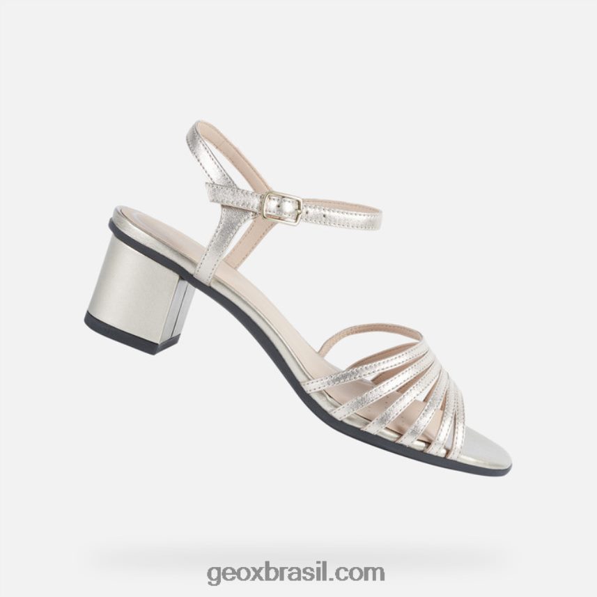 aurely 50 mulher champanhe Geox 28TF8X433