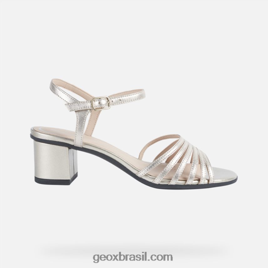 aurely 50 mulher champanhe Geox 28TF8X433