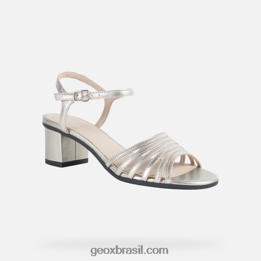 aurely 50 mulher champanhe Geox 28TF8X433