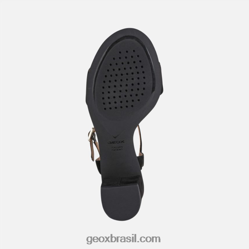 aurely 50 mulher preto Geox 28TF8X2