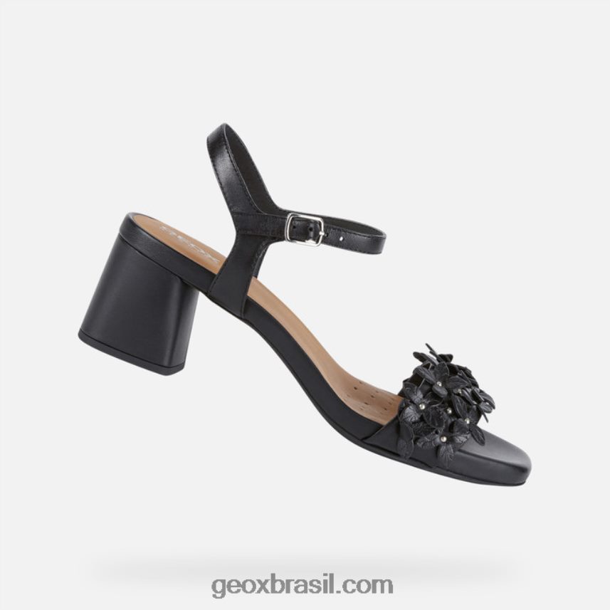 genziana mulher média preto Geox 28TF8X423