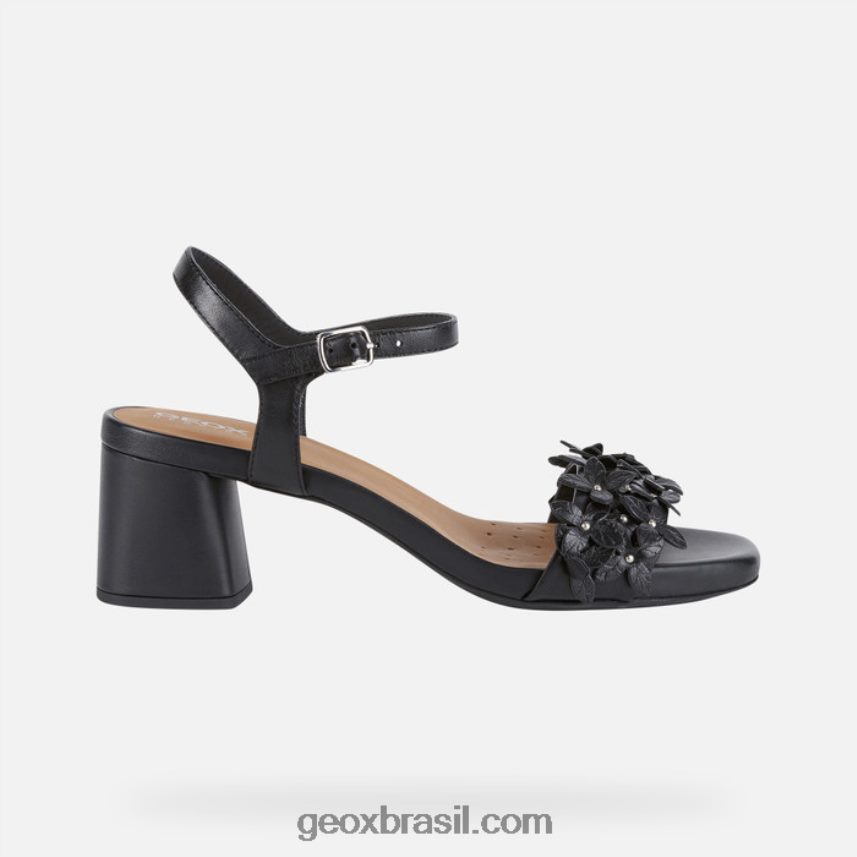 genziana mulher média preto Geox 28TF8X423