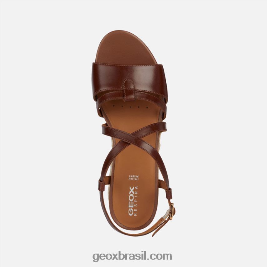 ischia corda mulher marrom Geox 28TF8X142