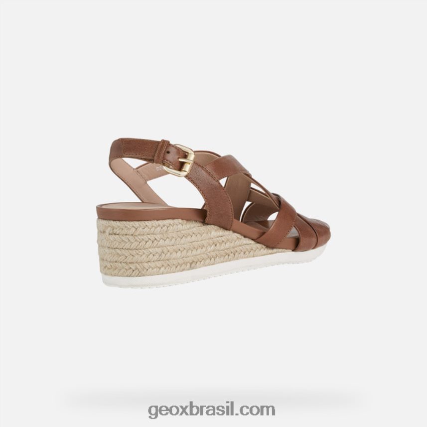 ischia corda mulher marrom Geox 28TF8X453