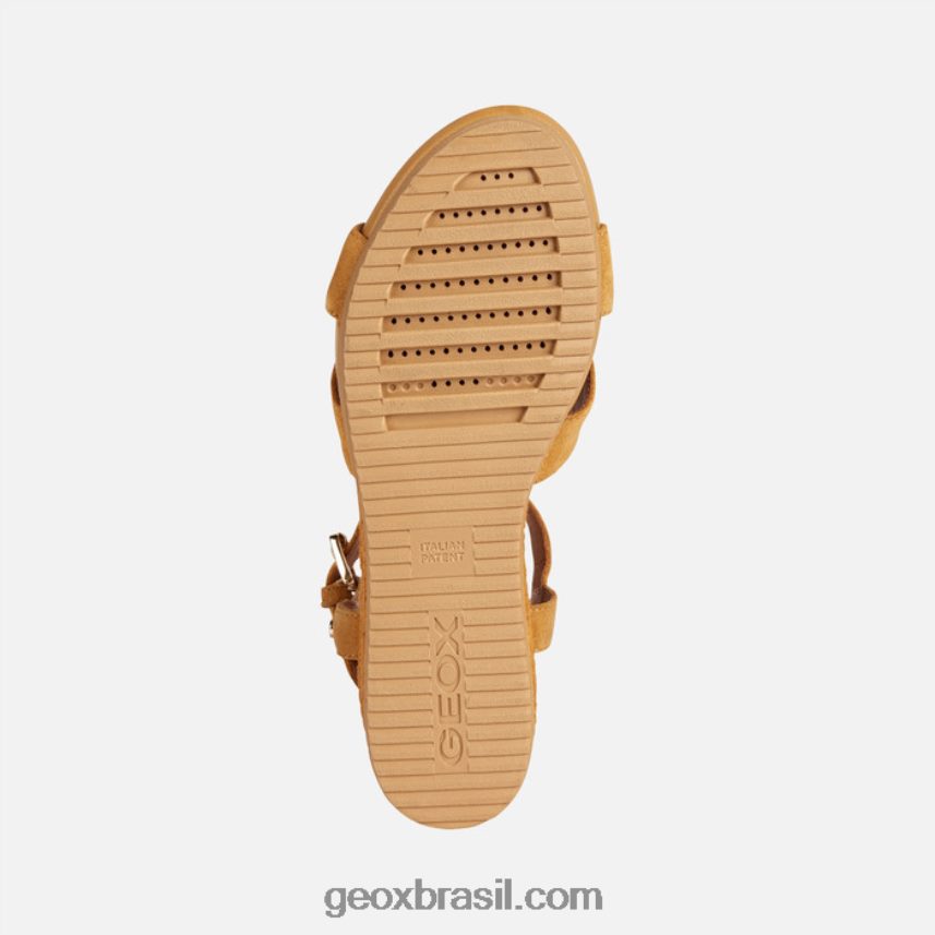 ischia corda mulher mostarda Geox 28TF8X1677