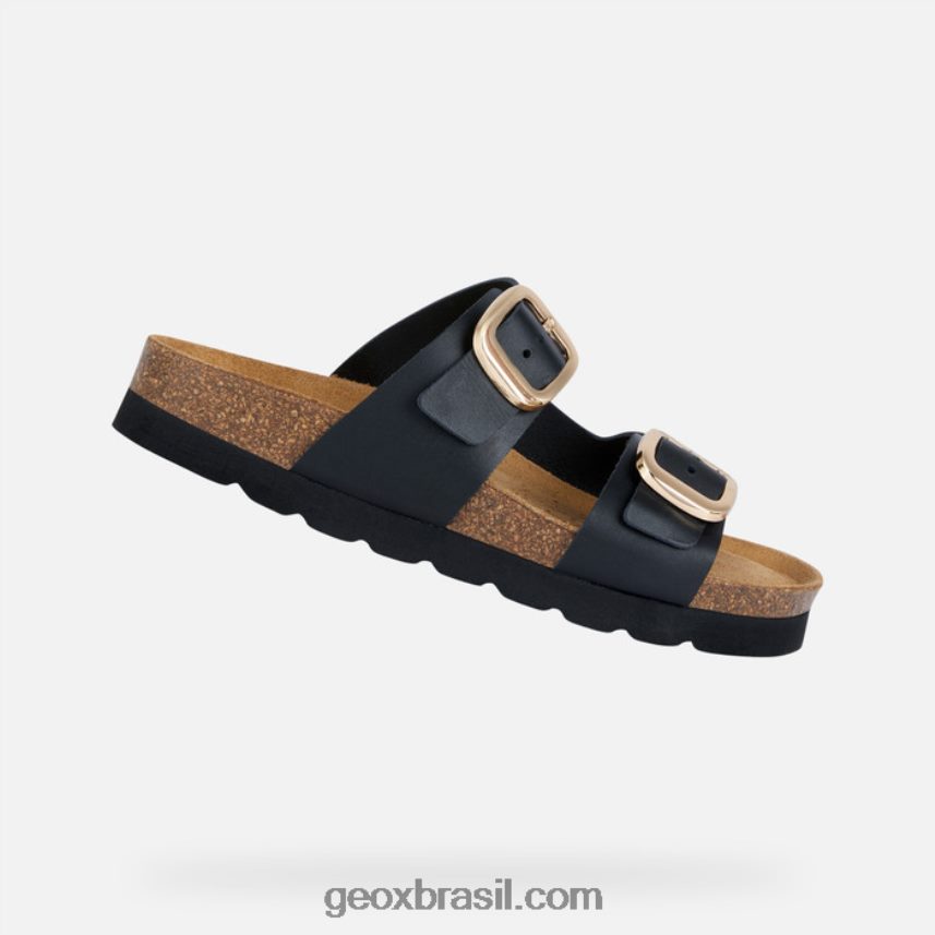 mulher alta de brionia preto Geox 28TF8X1701