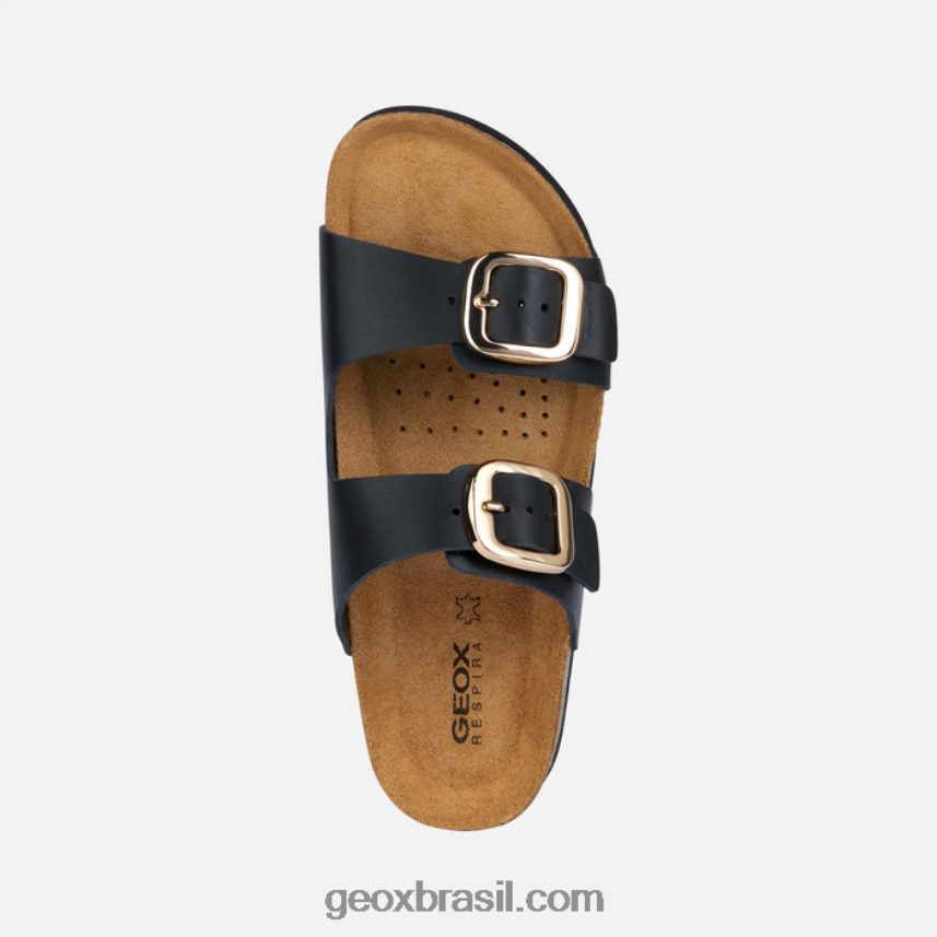 mulher alta de brionia preto Geox 28TF8X1701