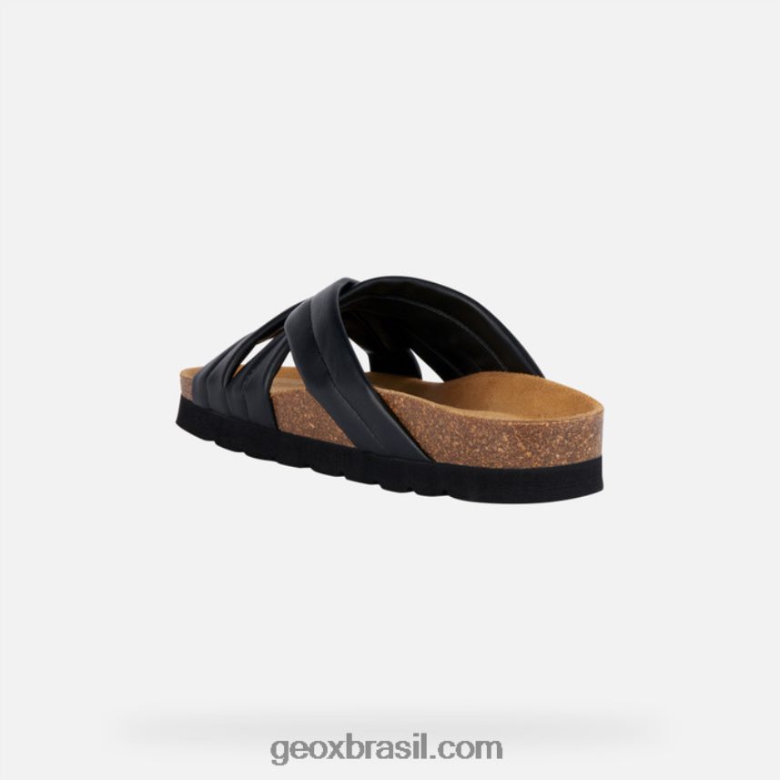 mulher alta de brionia preto Geox 28TF8X261