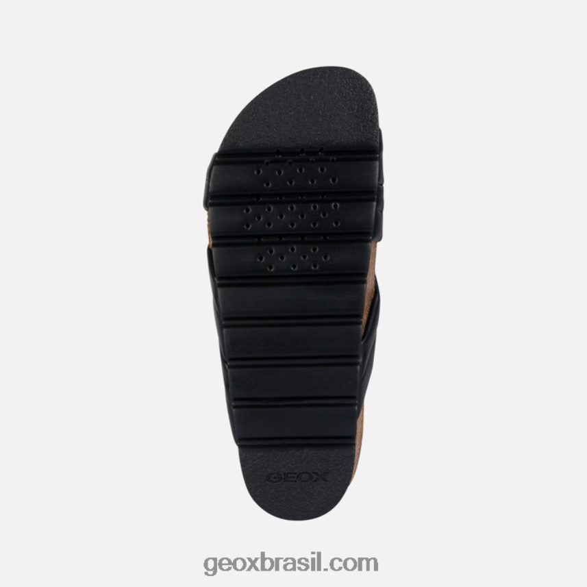 mulher alta de brionia preto Geox 28TF8X261