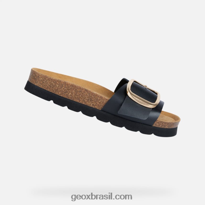 mulher alta de brionia preto Geox 28TF8X277