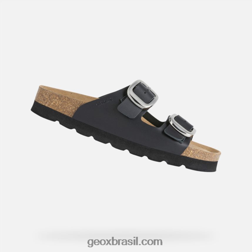 mulher alta de brionia preto Geox 28TF8X558