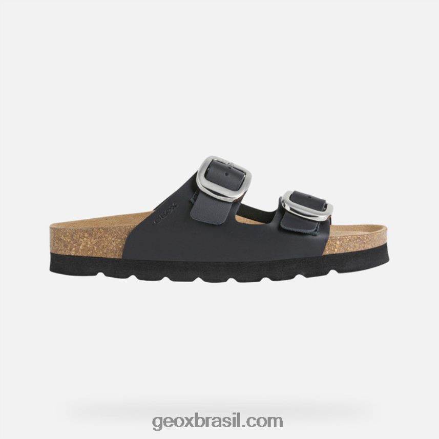 mulher alta de brionia preto Geox 28TF8X558