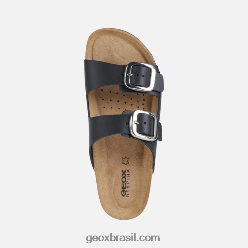 mulher alta de brionia preto Geox 28TF8X558