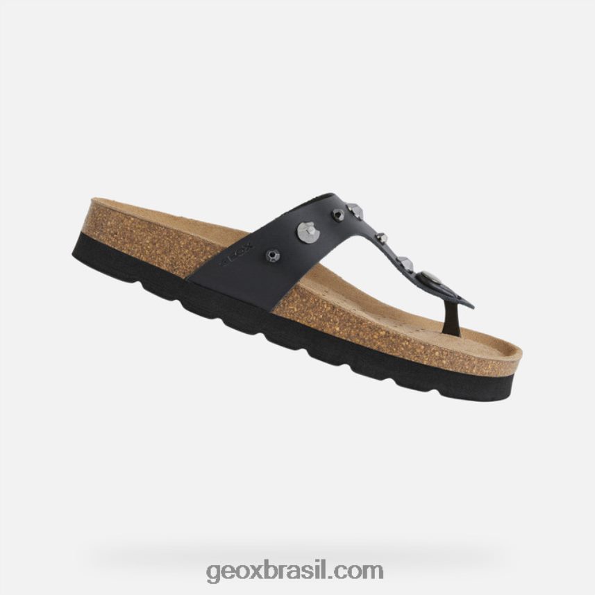 mulher alta de brionia preto Geox 28TF8X602