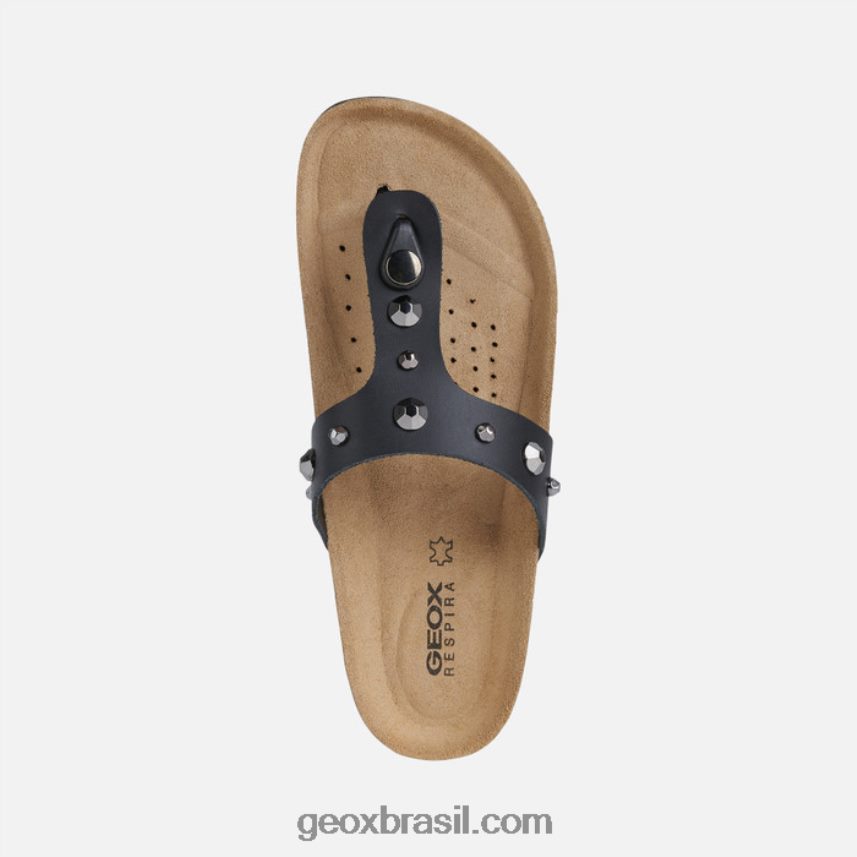 mulher alta de brionia preto Geox 28TF8X602