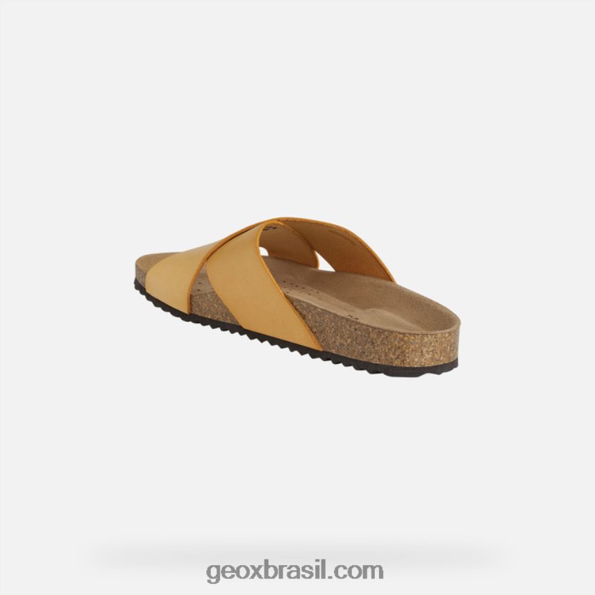 mulher briônia amarelo escuro Geox 28TF8X439