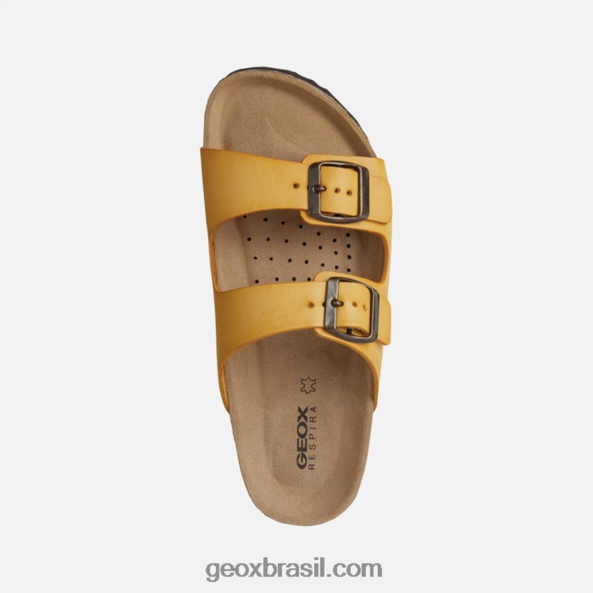mulher briônia amarelo escuro Geox 28TF8X563