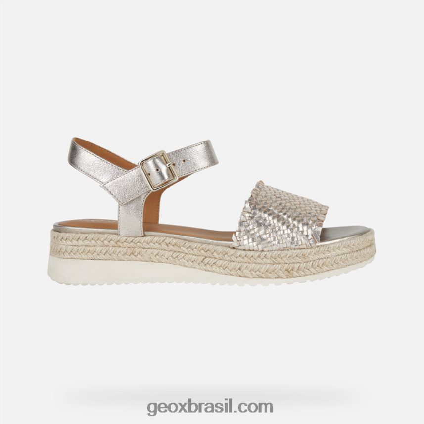 mulher eolia champanhe Geox 28TF8X455