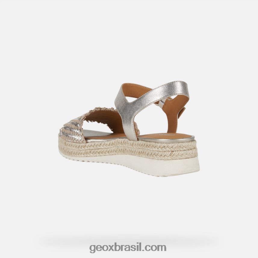 mulher eolia champanhe Geox 28TF8X455