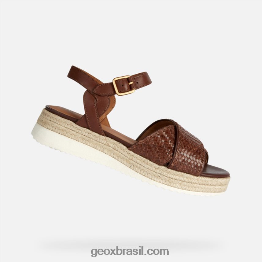mulher eolia marrom Geox 28TF8X168
