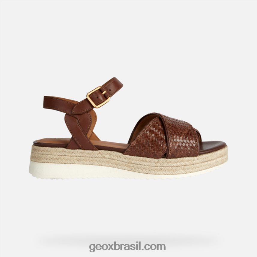 mulher eolia marrom Geox 28TF8X168