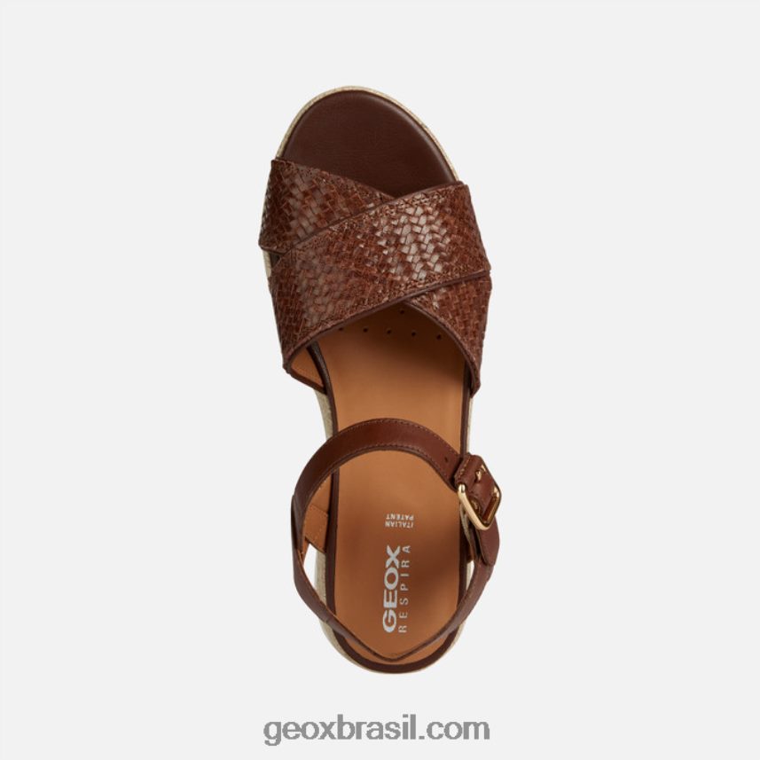 mulher eolia marrom Geox 28TF8X168