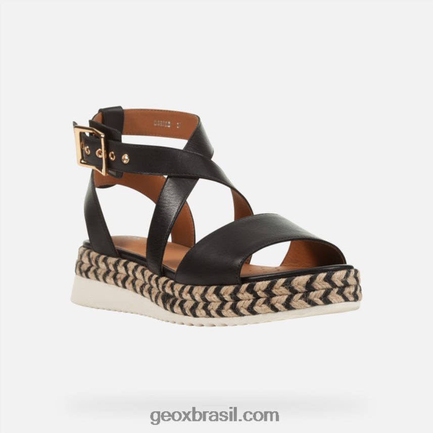 mulher eolia preto Geox 28TF8X200