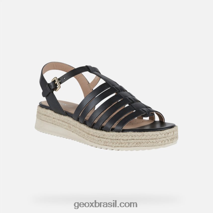 mulher eolia preto Geox 28TF8X531