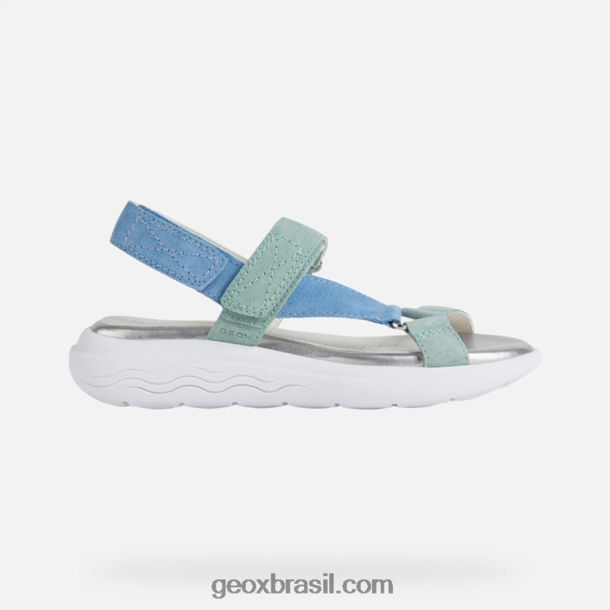 mulher esférica ec5w bluette/aqua Geox 28TF8X35