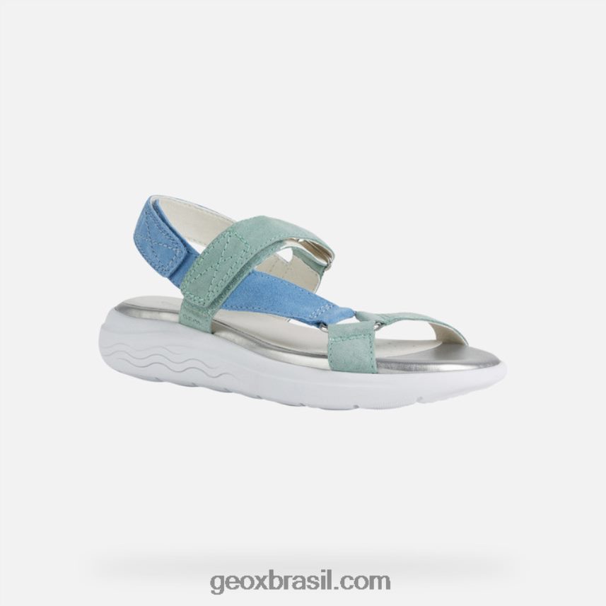 mulher esférica ec5w bluette/aqua Geox 28TF8X35