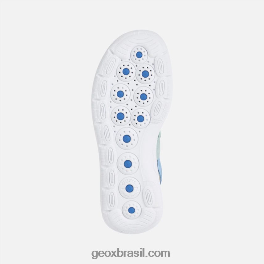 mulher esférica ec5w bluette/aqua Geox 28TF8X35