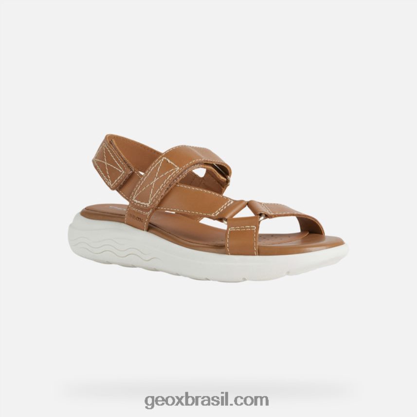 mulher esférica ec5w camelo Geox 28TF8X38