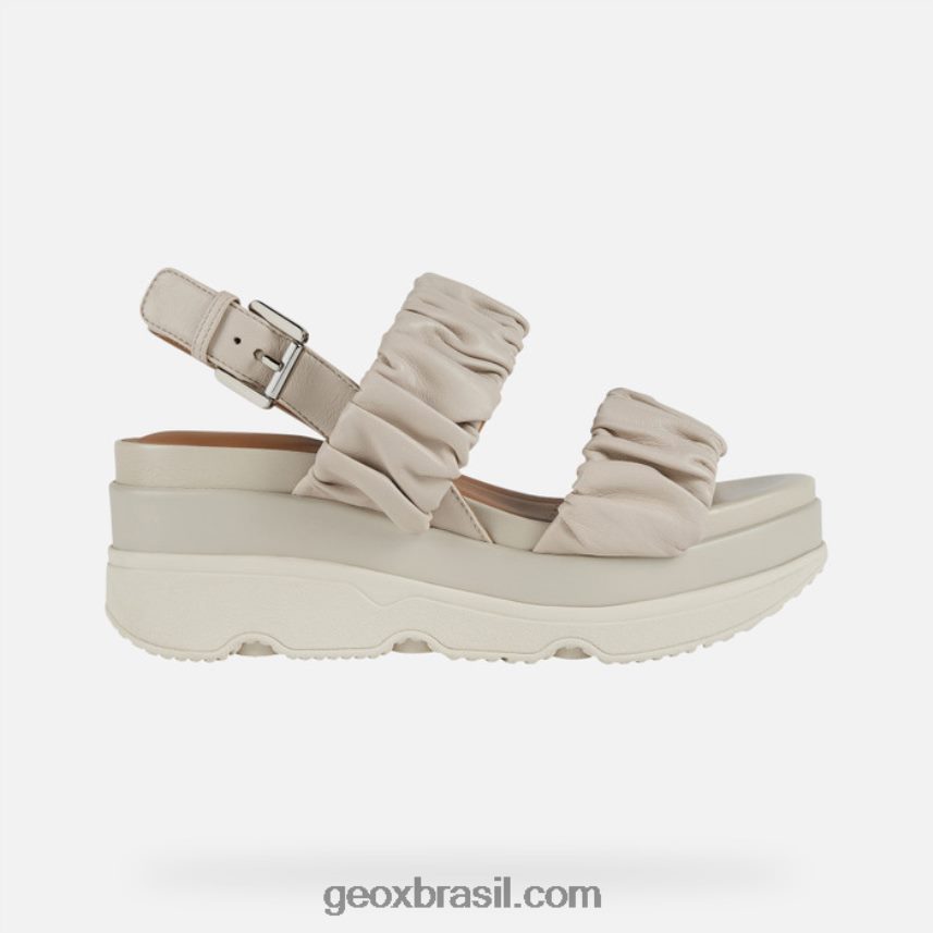 mulher gardênia creme Geox 28TF8X469