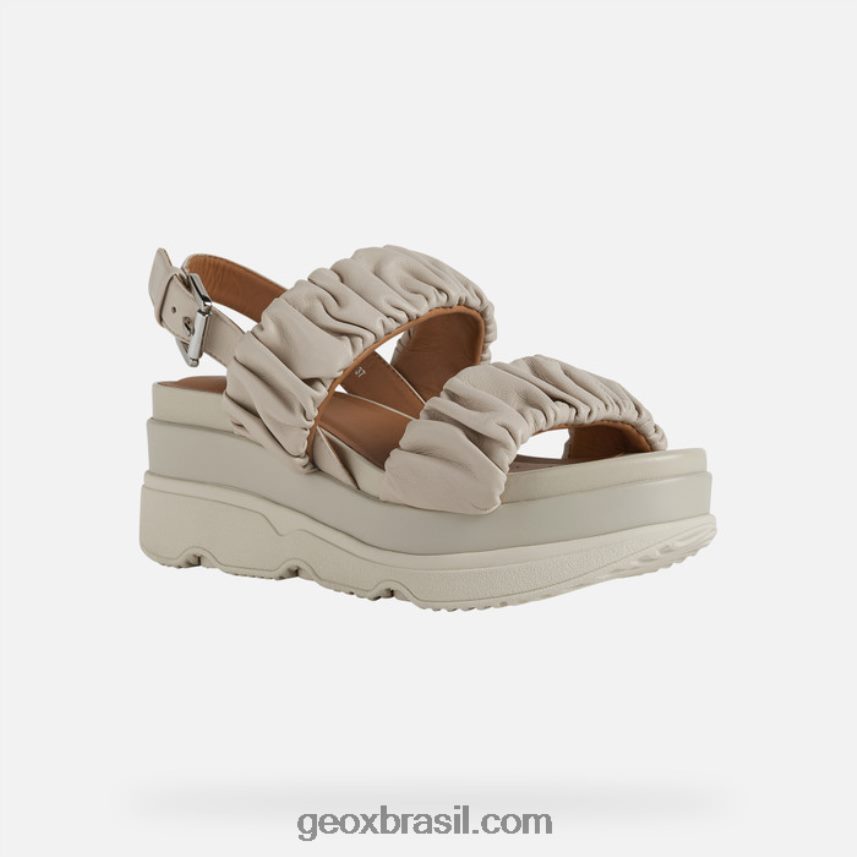 mulher gardênia creme Geox 28TF8X469
