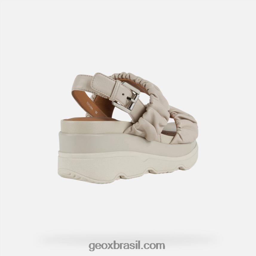 mulher gardênia creme Geox 28TF8X469