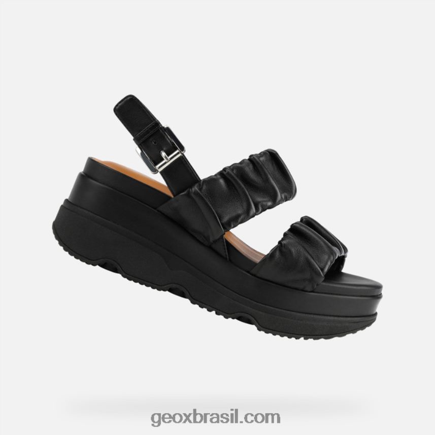 mulher gardênia preto Geox 28TF8X470