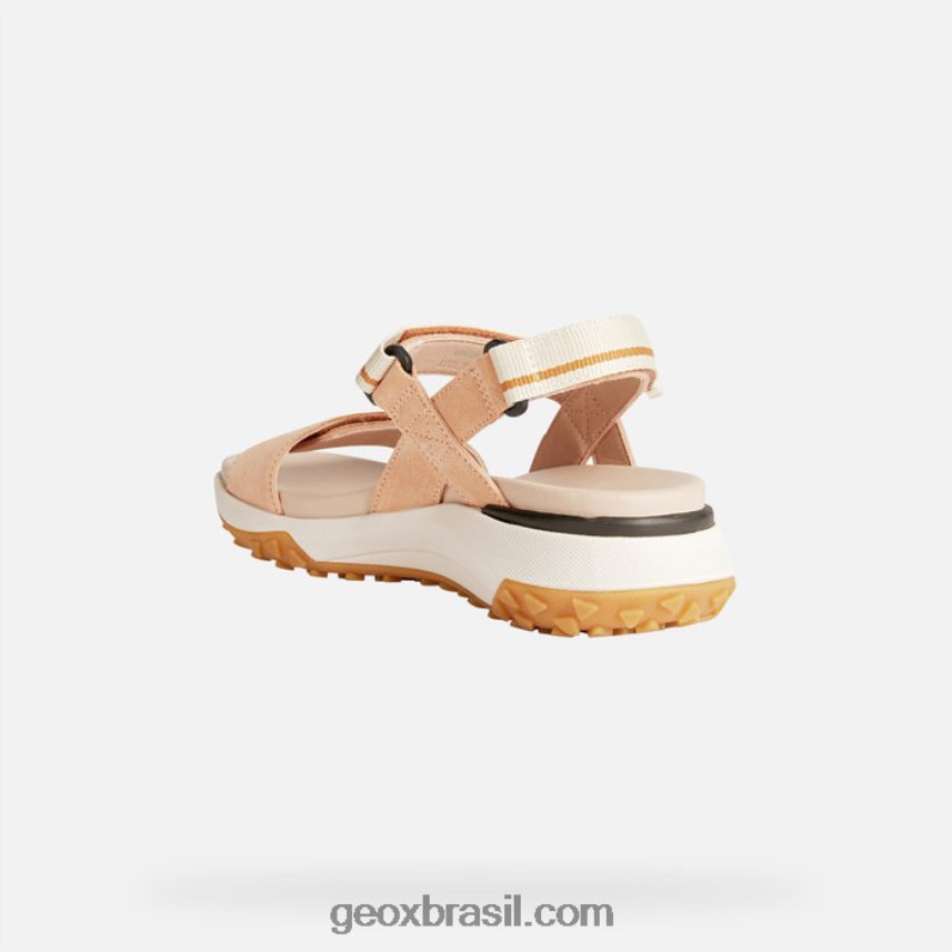 mulher grip sorapis pêssego/bege Geox 28TF8X170