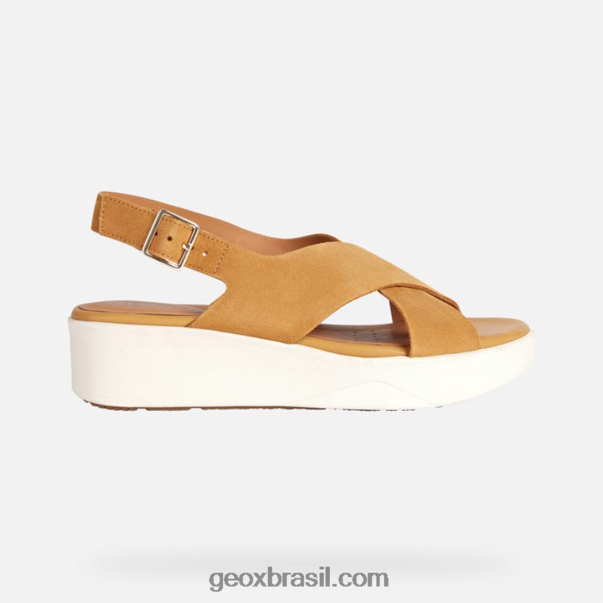 mulher laudara mostarda Geox 28TF8X128