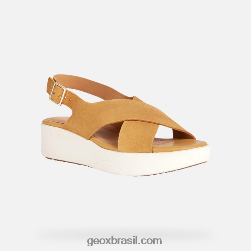 mulher laudara mostarda Geox 28TF8X128