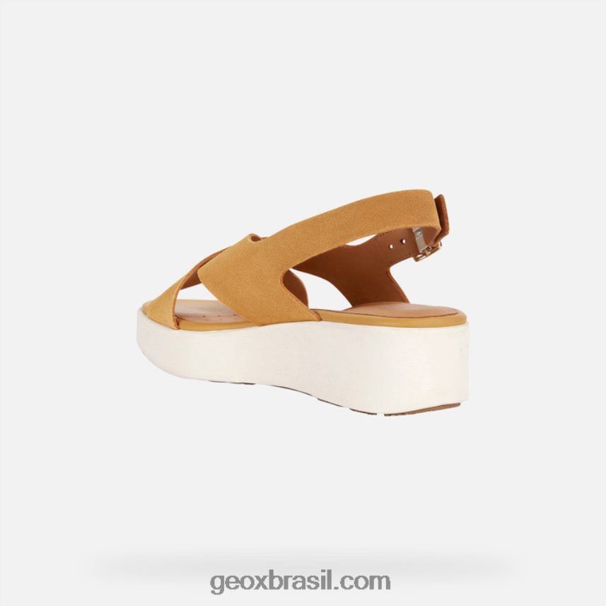 mulher laudara mostarda Geox 28TF8X128