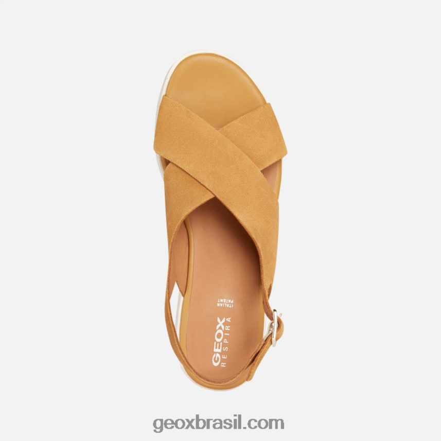 mulher laudara mostarda Geox 28TF8X128