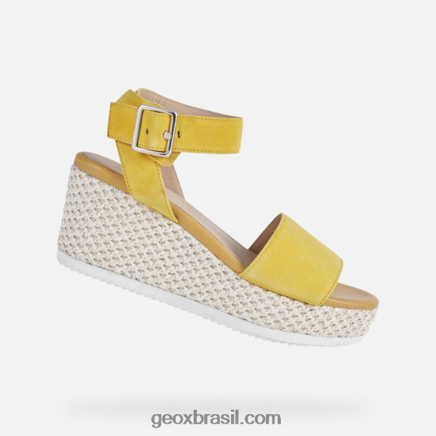 mulher lipari amarelo escuro Geox 28TF8X460