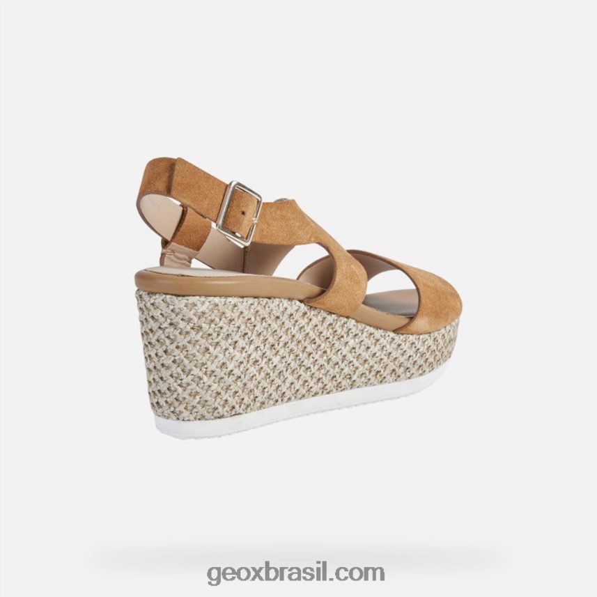 mulher lipari conhaque Geox 28TF8X534