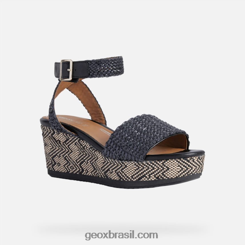 mulher lipari preto Geox 28TF8X570